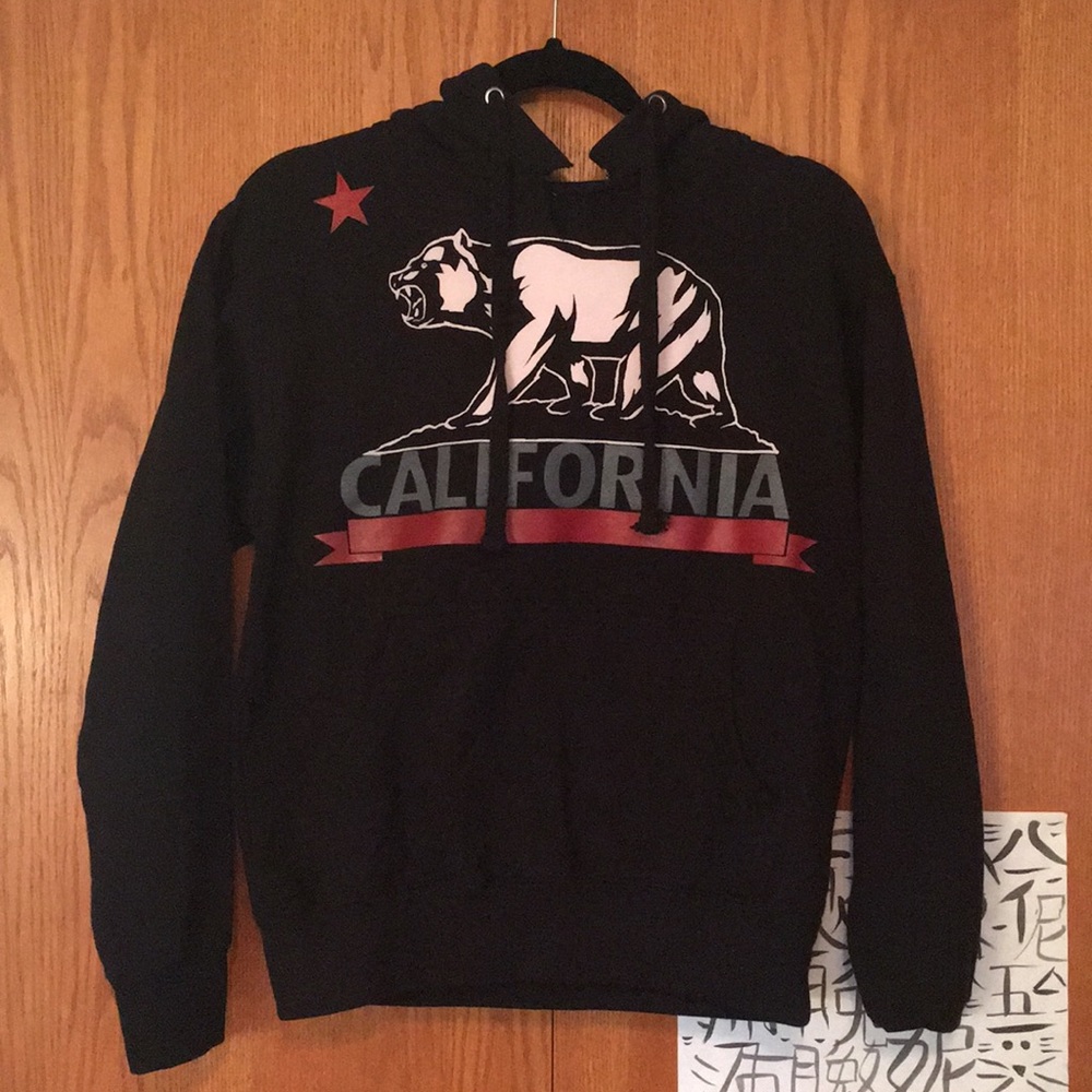 Black California Republic Hoodie